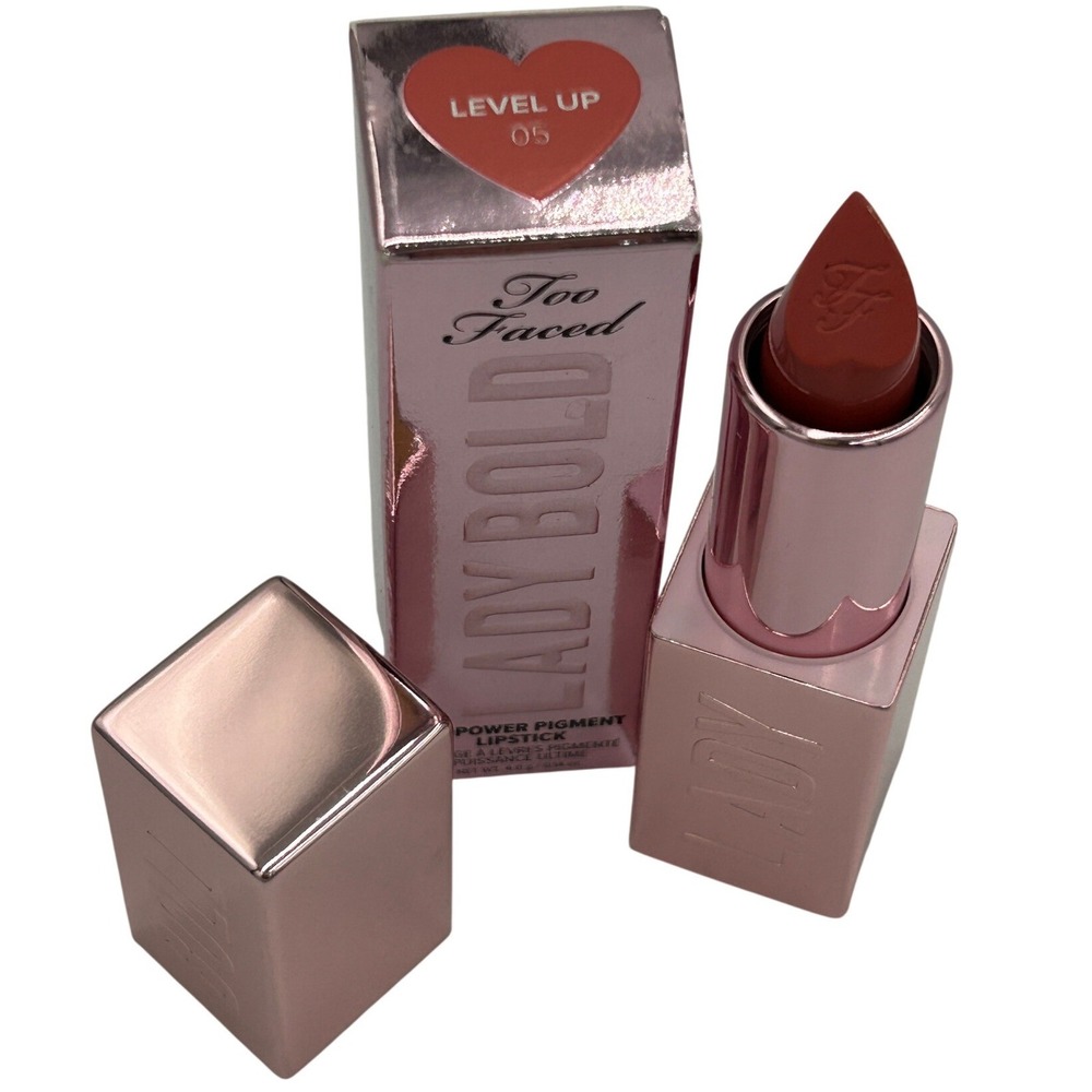 Too Faced Lady Bold Lipstick Level Up 05 New -Power Pigment